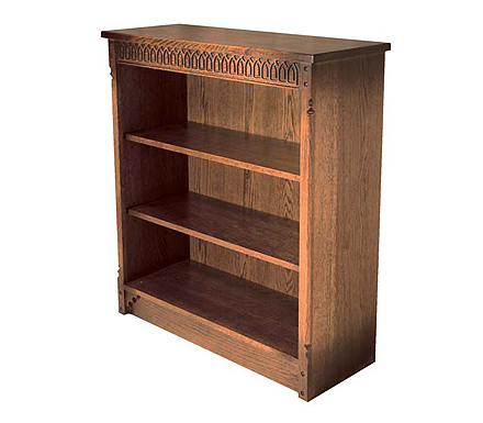 Olde Manor Oak Small Bookcase