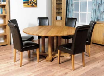 Vanda Large Round Dining Table - WHILE STOCKS