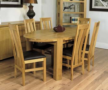 Vanda Oval Dining Table - WHILE STOCKS LAST!