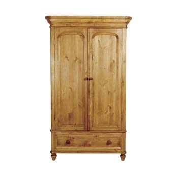 Abbey Pine Double Wardrobe