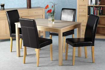 Ashford Dining Set in Brown