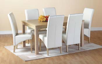 Belgravia Dining Set in Cream