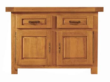 Furniture123 Brittany Oak Small Sideboard