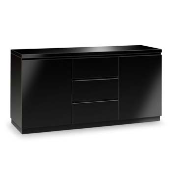 Furniture123 Casca Black Sideboard