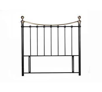 Chambers Metal Headboard in Black - FREE NEXT