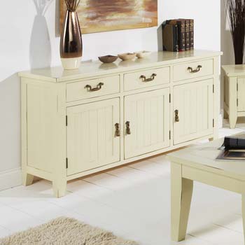 Furniture123 Claudia Cream 3 Door Sideboard