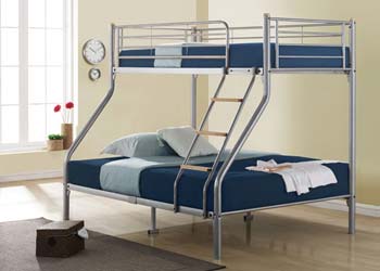 Dakota Triple Sleeper Metal Bunk Bed - FREE NEXT