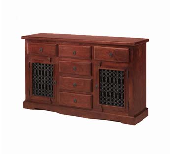 Furniture123 Delhi Indian 3 Door Sideboard