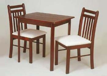 Dunstable Rectangular Dining Set in Mahogany