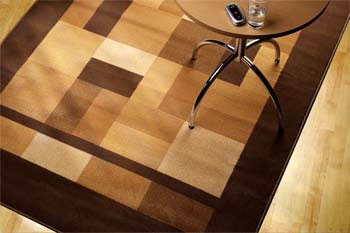 Eclipse Chocolate Colourblock Rug