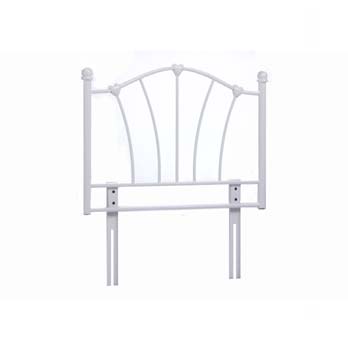 Eleanor Cream Single Metal Headboard - FREE NEXT