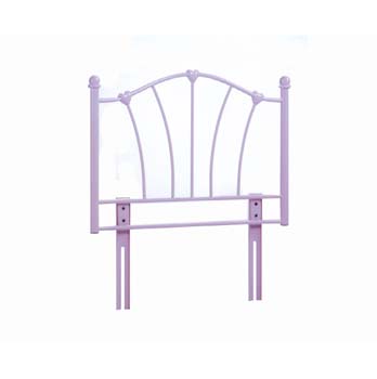 Eleanor Pink Single Metal Headboard