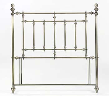 Emperor Headboard in Nickel