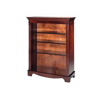 Furniture123 Georgian Reproduction 4 Shelf Bookcase