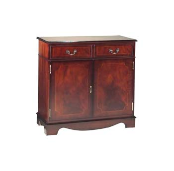 Furniture123 Georgian Reproduction Apron 2 Door Sideboard