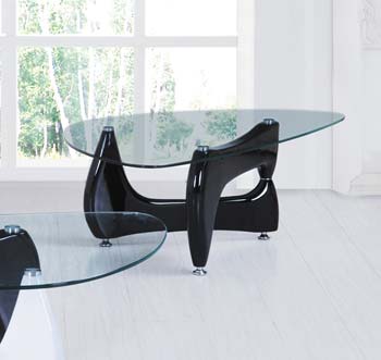 Guava Black Coffee Table