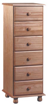 Hamilton 6 Drawer Narrow Chest