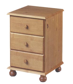 Hamilton Bedside Chest - 3 Drawer