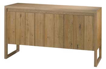 Furniture123 Hampton Solid Oak 3 Door Sideboard