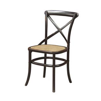 Harrow Pair of Black Dining Chairs