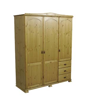 Hereford 3 Door Wardrobe