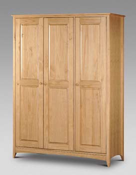 Kelham Pine 3 Door Wardrobe