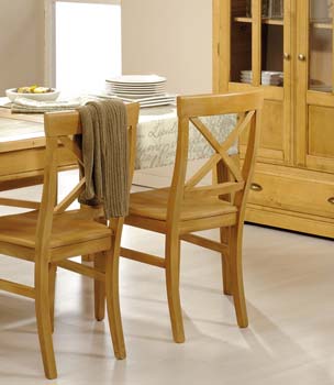 Louisiane Pine Dining Chair (pair)