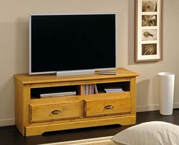 Luisa Pine TV Unit