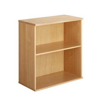 Furniture123 Lukas 2 Shelf Bookcase in Beech