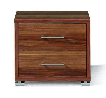 Mack Bedside Chest in Walnut