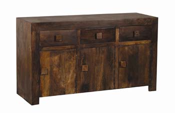 Furniture123 Malaya Mango 3 Door Sideboard