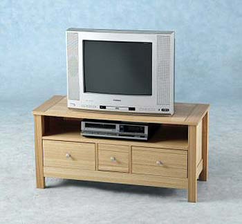 Marcel Ash 3 Drawer TV Unit