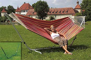 Mezzo Double Hammock Set