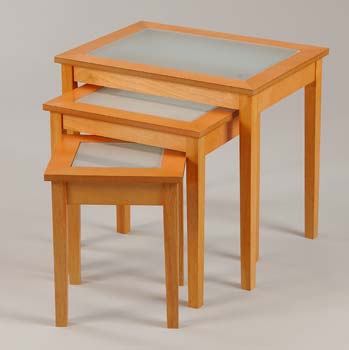 Newark Nest of Tables in Maple