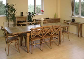 Oakgrove Large Extending Dining Room Set