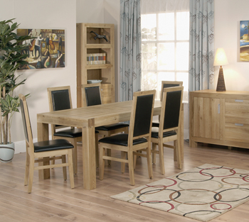 Oasna Oak Dining Set