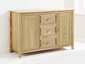 Furniture123 Oliver Light Oak Sideboard