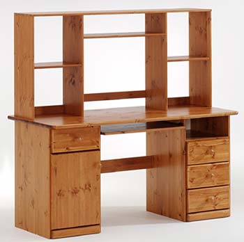 Oona Pine Large Computer Desk - WHILE STOCKS LAST!