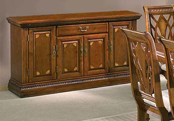 Furniture123 Orleans Cherry 4 Door Sideboard