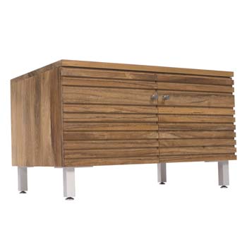 Furniture123 Panorama 2 Door Sideboard in Teak