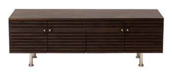 Furniture123 Panorama 4 Door Sideboard in Mahogany