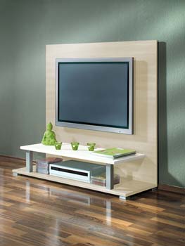 Plasma TV Stand 390 in Maple