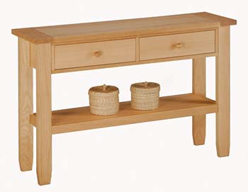 Rhode Oak Console Table
