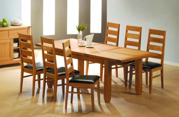 Rhode Oak Extending Dining Set