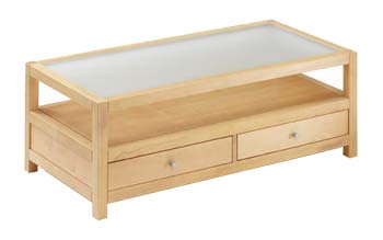 Furniture123 Riga Maple Coffee Table