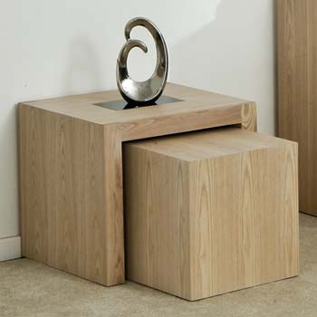 Safara Solid Wood Nest of Tables