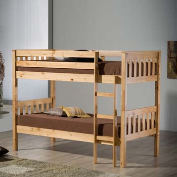 Sandi Solid Pine Bunk Bed