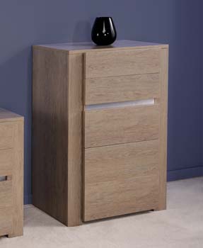 Shada 5 Drawer Chest in Ash Oak