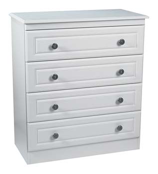 Snowdon White 4 Drawer Chest