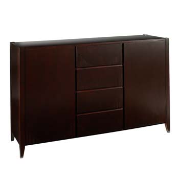 Soko Bamboo 2 Door Sideboard in Chocolate